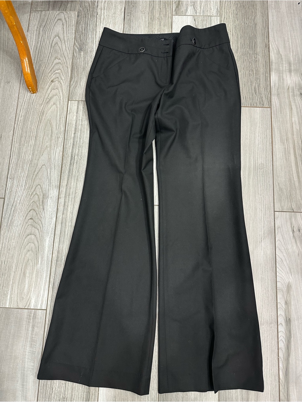 The Limited Black Men's Dress Trousers - Tailored Flare